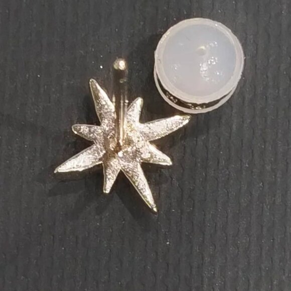 APM Monaco Asymmetric Triple Météorites Earrings - Silver - Picture 5 of 7